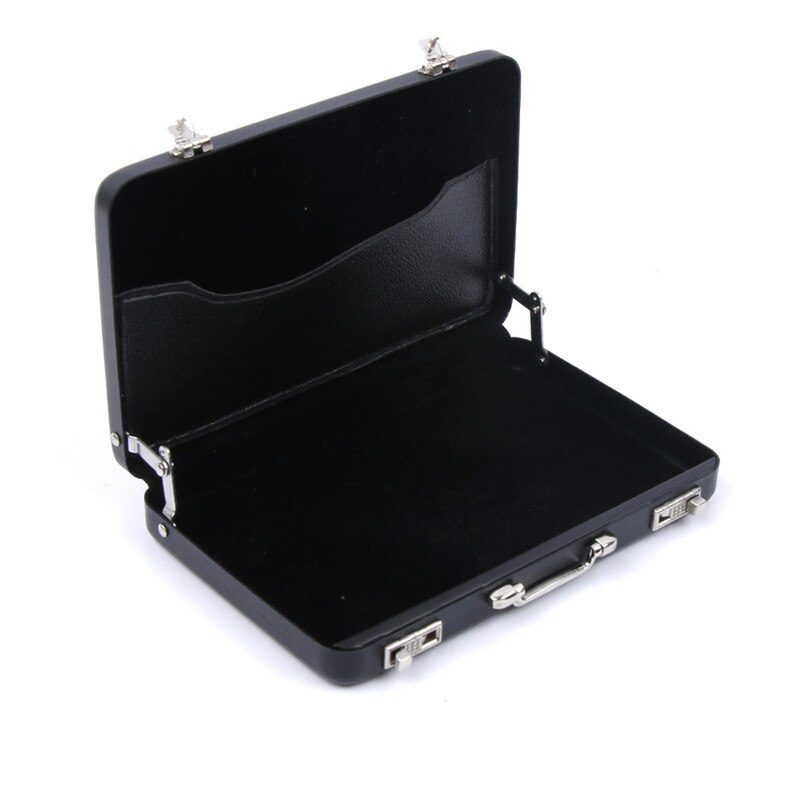 Aluminum Storage Box Business ID Credit Card Holder Mini Suitcase Bank Card Box Holder 2022 New Jewelry Case Rectangle Organizer
