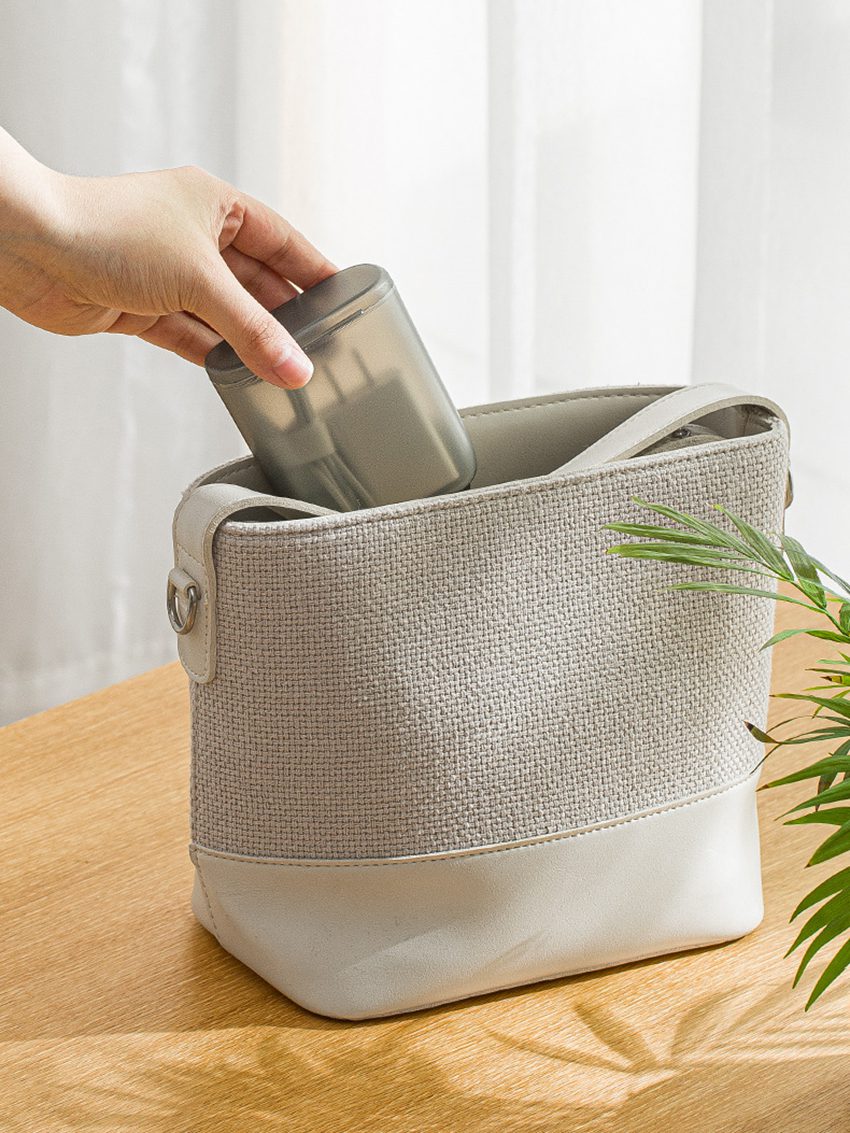 Ins Portable Wire Cable Storage Box Travel Headphone Jewelry Coin Organizer Bin Drawer Makeup Lipstick Holder Dust-proof Storage