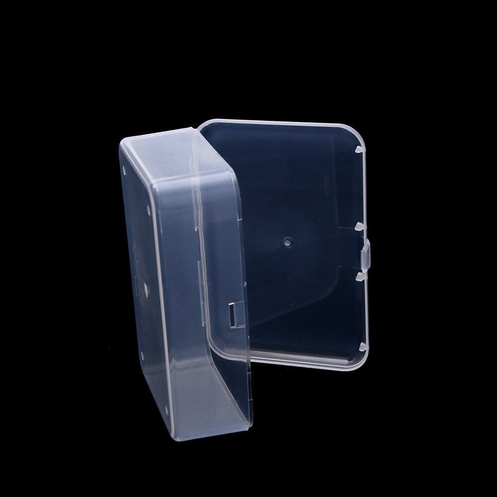 Top Selling Transparent Plastic Storage Box Clear Square Multipurpose Display Case Plastic Jewelry Storage Boxes Multiple Sizes