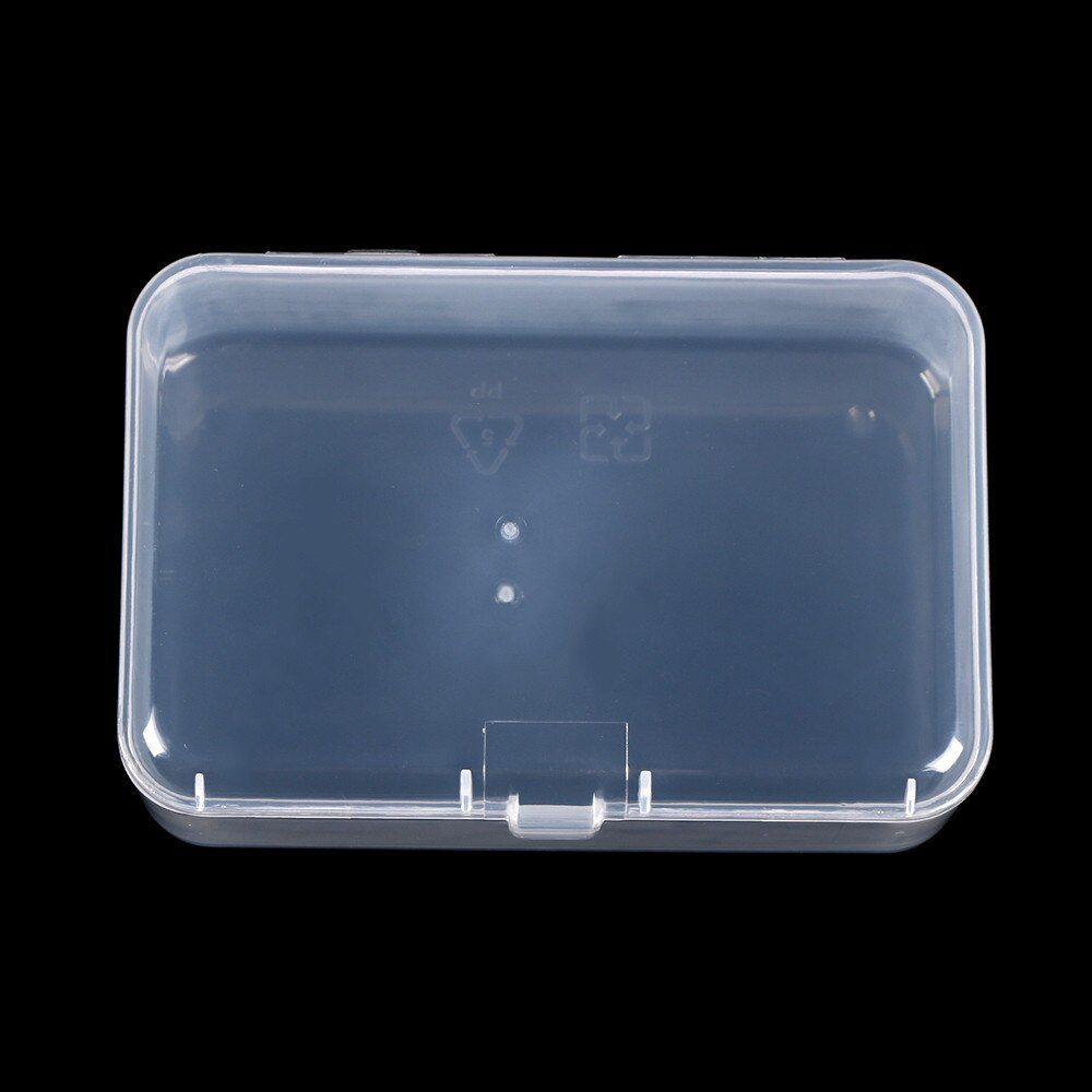 Top Selling Transparent Plastic Storage Box Clear Square Multipurpose Display Case Plastic Jewelry Storage Boxes Multiple Sizes