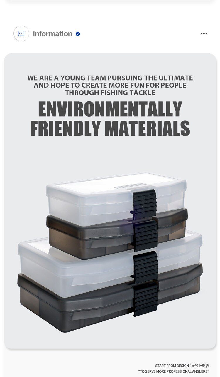 5 Grids Compartments Organizer Container Visible Plastic Fishing Lure Box Fishing Tackle Box Bead Screw Holder Case Frosted