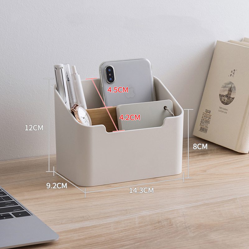 Multi-function Storage Box TV Air Conditioner Remote Control Organizer Practical Tissue Box Home Cosmetic Storage Box