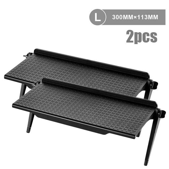 2PCS Screen Top Storage Shelf Holder Rack TV Monitor Organizer Practical Home Storage Computer Office Multi-functional Organizer