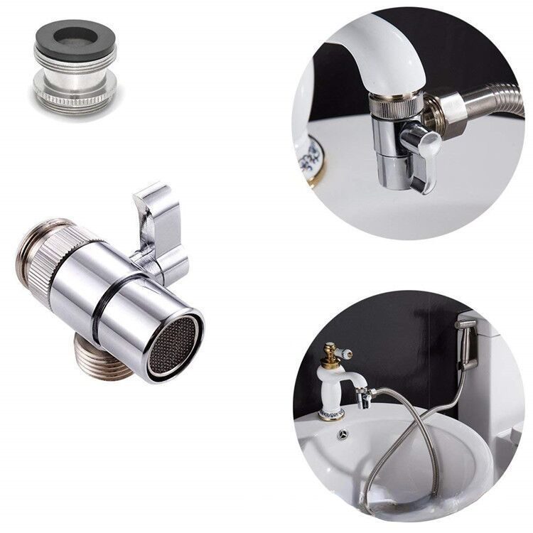 Switch Faucet Adapter Kitchen Sink Splitter Diverter Valve Water Tap Connector for Toilet Bidet Shower Kichen Accessories Switch Faucet Adapter Kitchen Sink Splitter Diverter Valve Water Tap Connector for Toilet Bidet Shower Kichen Accessories