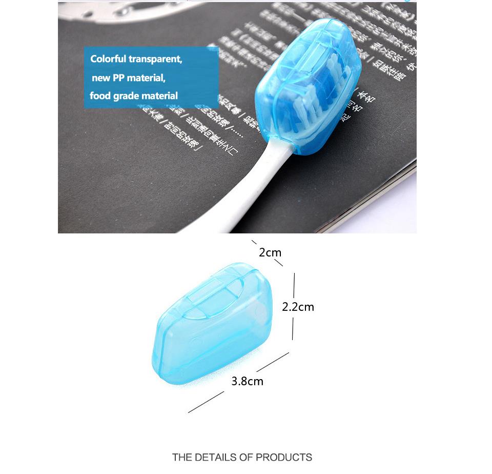 5Pcs/set Portable Toothbrush Cover Holder Travel Hiking Camping Brush Cap Case YKS Health Germproof Toothbrushes Protector 5Pcs/set Portable Toothbrush Cover Holder Travel Hiking Camping Brush Cap Case YKS Health Germproof Toothbrushes Protector