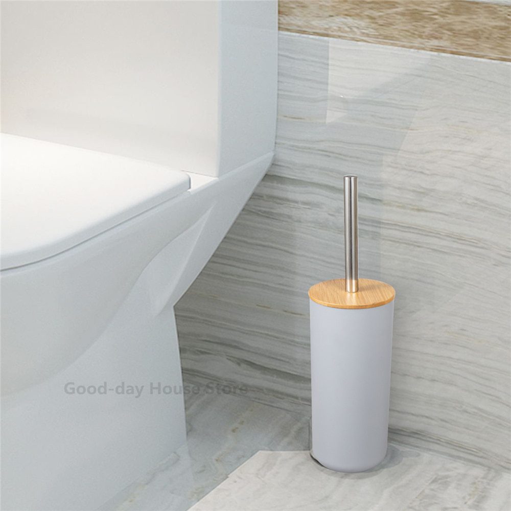 Bathroom Accessories Set Soap Dispenser Bottle Dish Washroom Toothbrush Holder Cup Suit Lotion Rack Toilet Brush Garbage Can