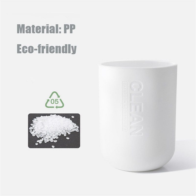 Bathroom Accessories Set Soap Dispenser Bottle Dish Washroom Toothbrush Holder Cup Suit Lotion Rack Toilet Brush Garbage Can