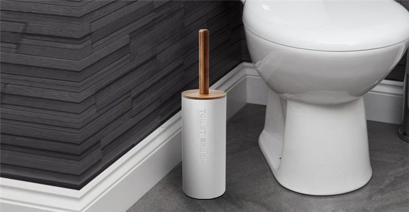 Bathroom Accessories Set Soap Dispenser Bottle Dish Washroom Toothbrush Holder Cup Suit Lotion Rack Toilet Brush Garbage Can