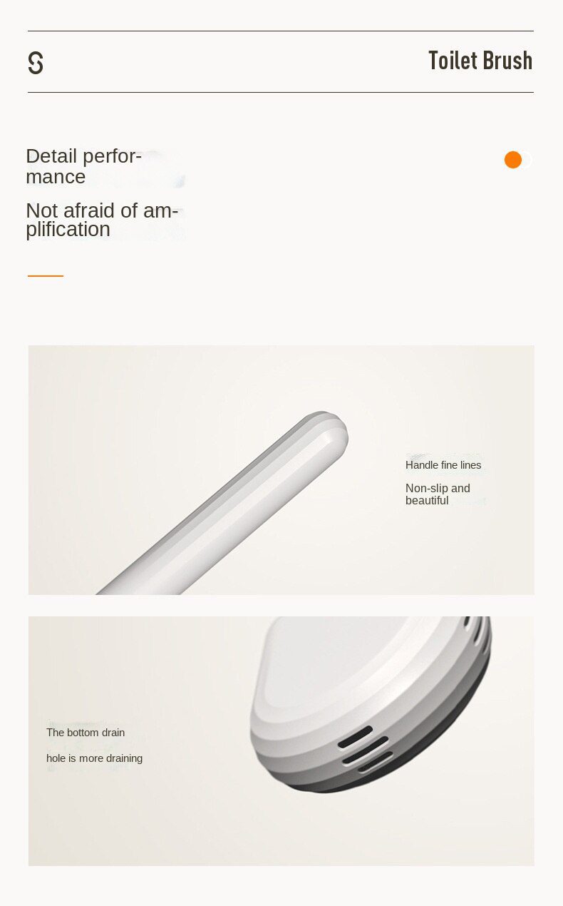 Silicone Toilet Brush Wall-Mounted  Soft Bristles Brushes Set Wash Toilet Wc Accessories with Holder Cleaning Bathroom Tool 20