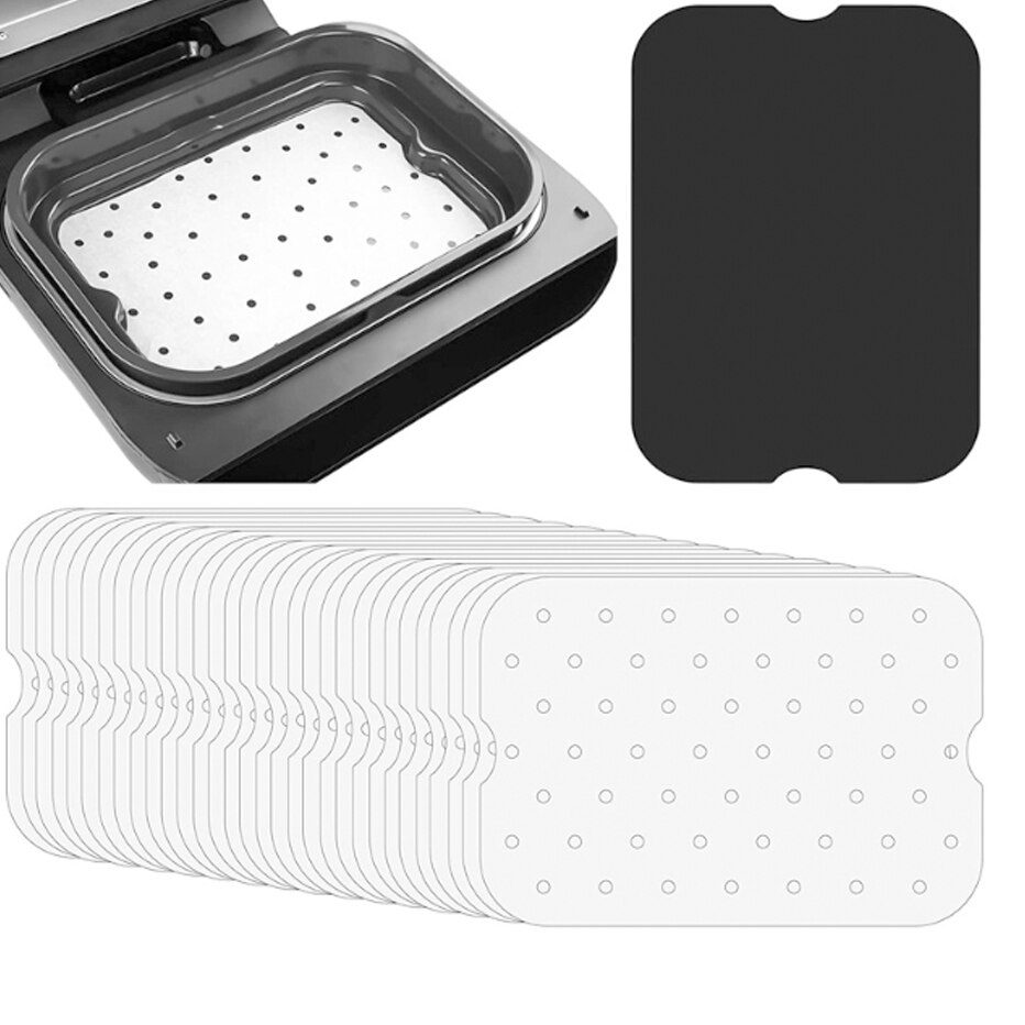 Airfryer Baking Paper Liner Non-Stick Mat Cheesecake Kitchen Baking Tools Disposable Baking Tray for Ninja Foodi Microwave BBQ