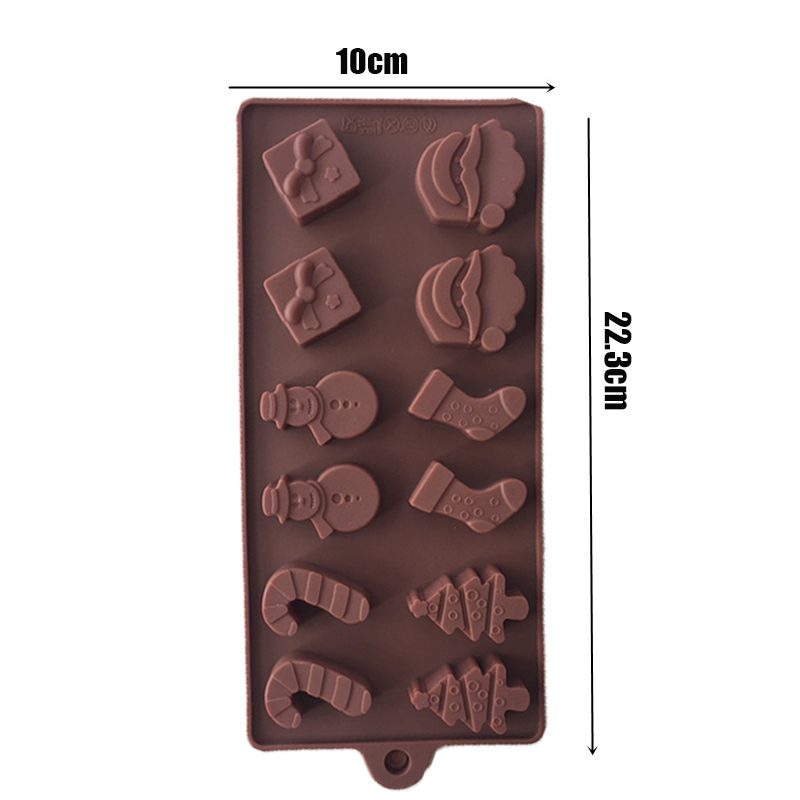 Christmas shape design Cookie Shaping Decorating Baking Trays Xmas Chocolate Mold Gingerbread Man Christmas Candy Mould