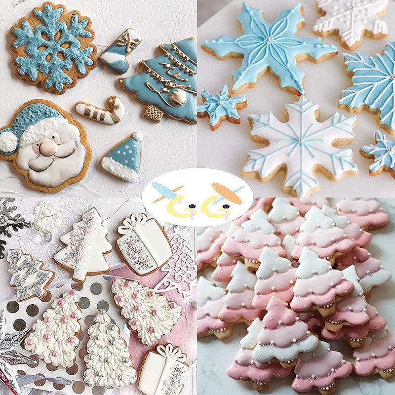 5Pcs/set Christmas Cookie Cutter Gingerbread Xmas Tree Mold Christmas Cake Decoration Tool Navidad Gift DIY Baking Biscuit Mould 5Pcs/set Christmas Cookie Cutter Gingerbread Xmas Tree Mold Christmas Cake Decoration Tool Navidad Gift DIY Baking Biscuit Mould