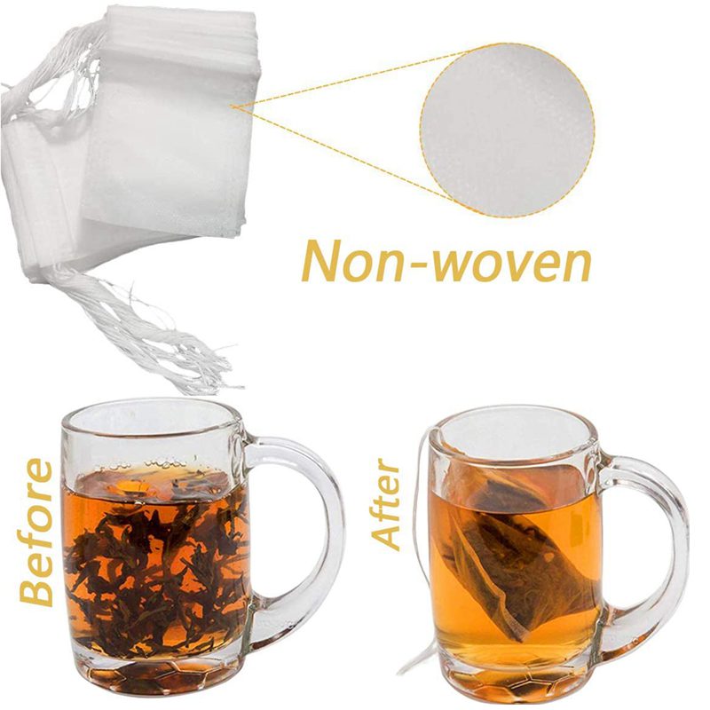 Disposable Tea Bags Multi-size Tea Bags for Loose Leaf Tea Empty Large Scented Drawstring Pouch Bag Iced Coffee Filter Bags Disposable Tea Bags Multi-size Tea Bags for Loose Leaf Tea Empty Large Scented Drawstring Pouch Bag Iced Coffee Filter Bags