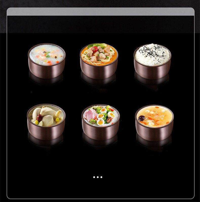 Food Thermal Jar Soup Gruel 316 Stainless Steel Vacuum Lunch Box Office Insulated Thermos Containers Spoon Bag 600/800/1000ML