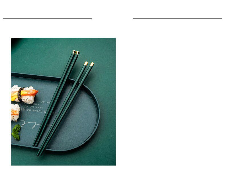 5Pairs High Quality Japanese Non-Slip Chopsticks Korean Home Hotel Restaurant Portable Healthy Food Stick For Sushi Chopsticks