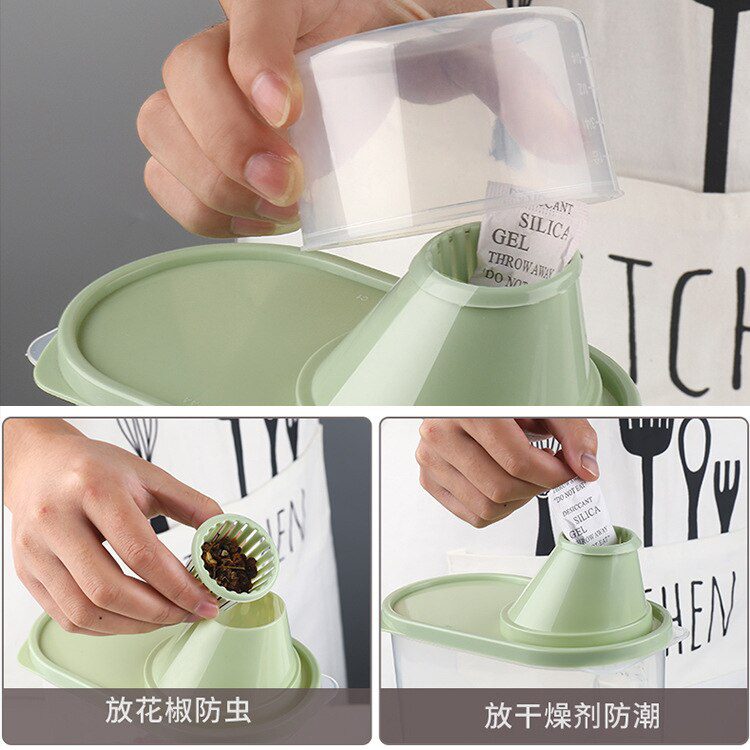 Plastic Cereal Dispenser Storage Box Kitchen Food Grain Rice Container Nice Kitchen Rice Storage Box Flour Grain Storage Plastic Cereal Dispenser Storage Box Kitchen Food Grain Rice Container Nice Kitchen Rice Storage Box Flour Grain Storage