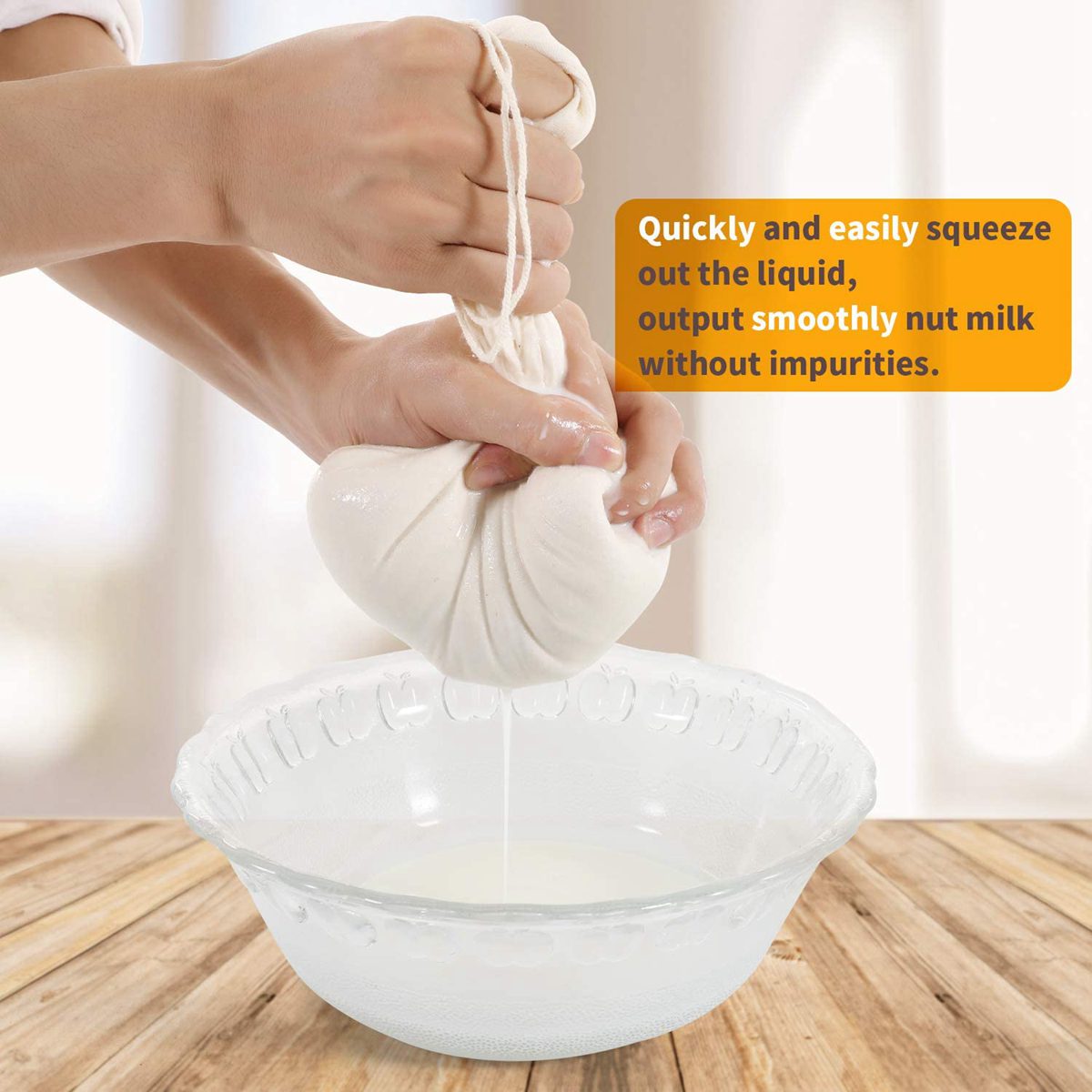Reusable Cheese Cloth Cheesecloth Bags for Straining Nut Milk Bags Cold Brew Bags Tea Yogurt Coffee Filter Strainers Bag Reusable Cheese Cloth Cheesecloth Bags for Straining Nut Milk Bags Cold Brew Bags Tea Yogurt Coffee Filter Strainers Bag