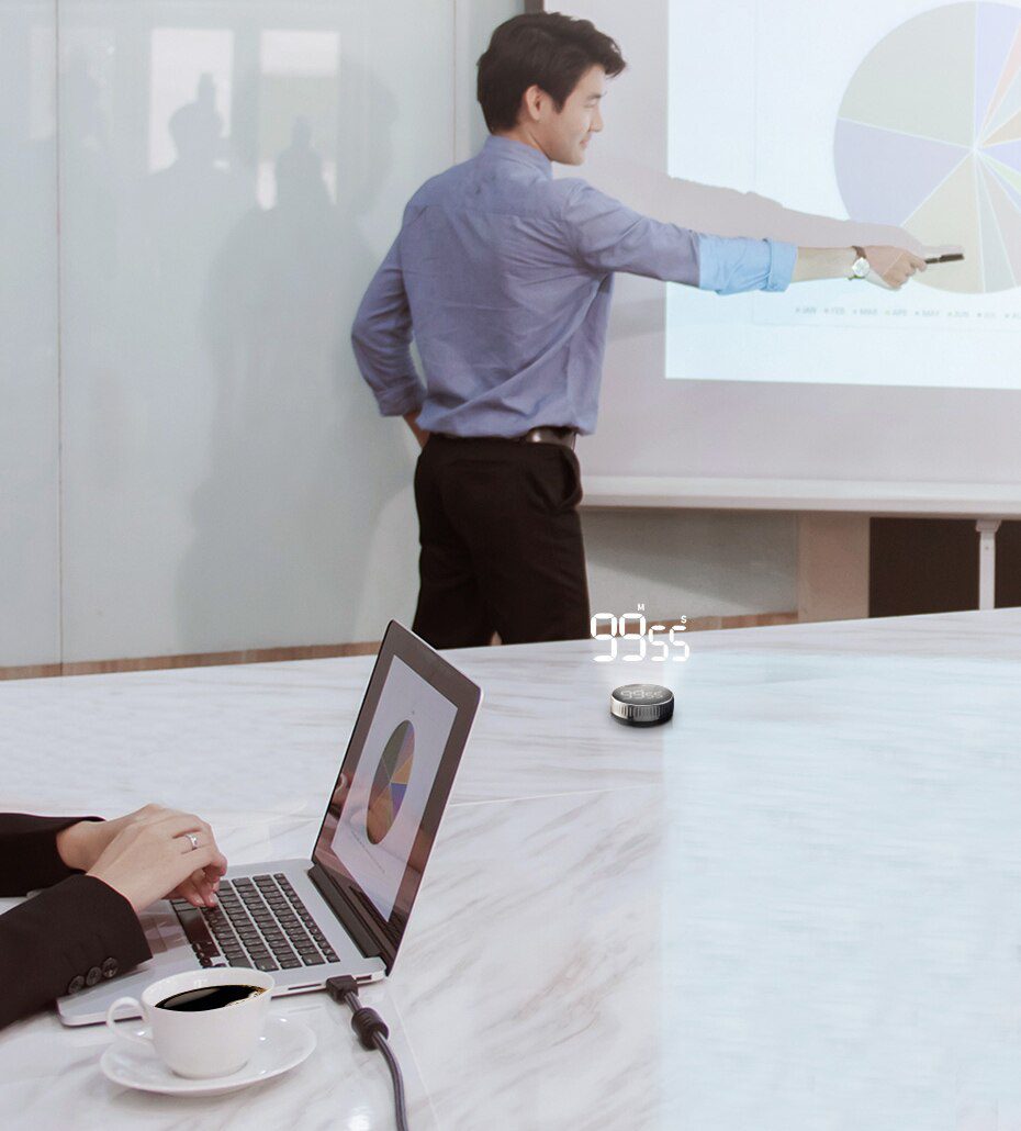 Baseus Magnetic Kitchen Timer Digital Timer Manual Countdown Alarm Clock Mechanical Cooking Timer Cooking Shower Study Stopwatch