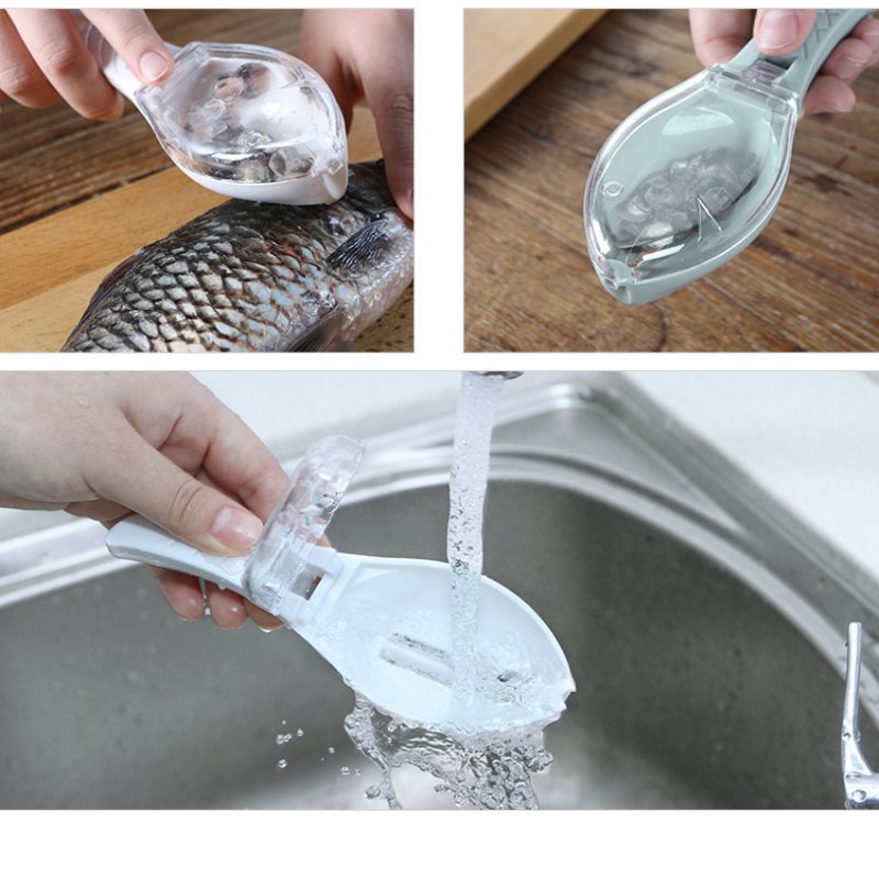 Fish skin brush scraping fish scale brush grater quick disassembly fish knife cleaning peeling skin scraper scraper fish scaler Fish skin brush scraping fish scale brush grater quick disassembly fish knife cleaning peeling skin scraper scraper fish scaler