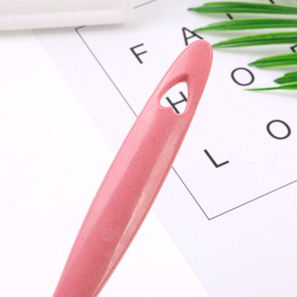 New Soup Spoon Long Handle Kitchen Strainer Solid Color Cooking Colander Kitchen Scoop Plastic Tableware Colander Hot