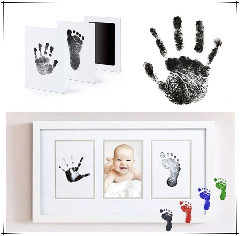 Newborn Baby Footprints Handprint Ink Pads Kits for DIY Photo Frame Accessories Newborn Baby Pet Cat Dog Paw Prints Souvenir Newborn Baby Footprints Handprint Ink Pads Kits for DIY Photo Frame Accessories Newborn Baby Pet Cat Dog Paw Prints Souvenir