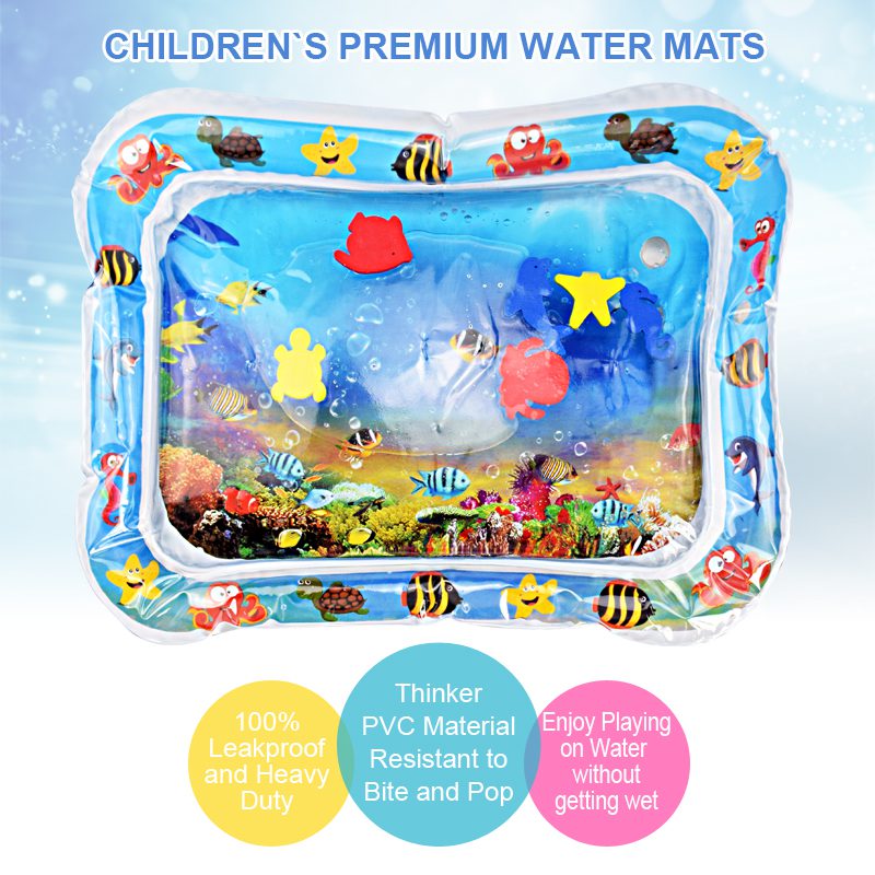 Baby Water Mat Inflatable Cushion Infant Toddler Water Play Mat for Children Early Education Developing Baby Toy Summer Toys