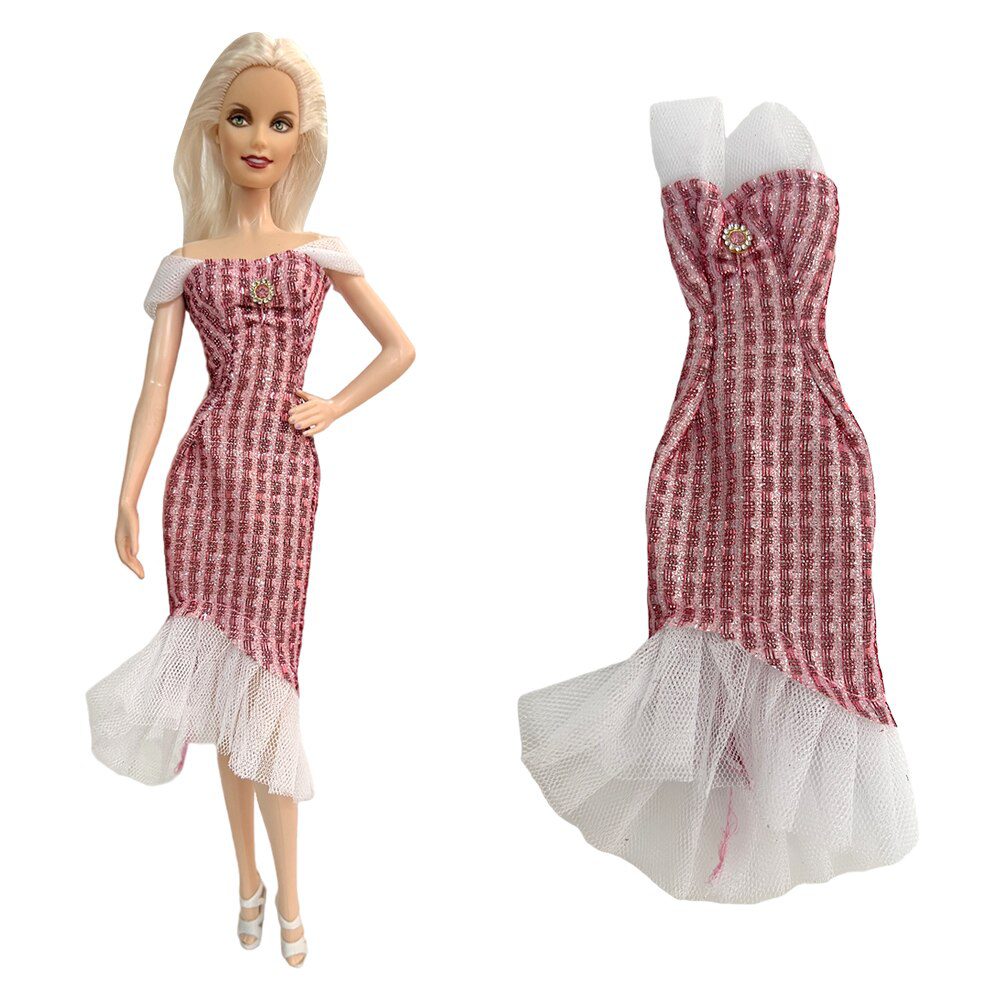 Mix Style 1 Pcs Outfit For 1/6 Doll New Arrival Dress Fashion Skirt  Modern Princess Clothes  For Barbie Doll Accessories JJ