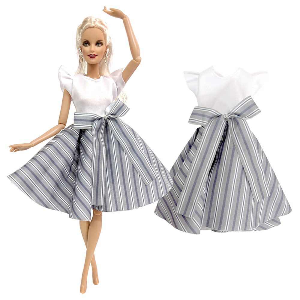 Mix Style 1 Pcs Outfit For 1/6 Doll New Arrival Dress Fashion Skirt  Modern Princess Clothes  For Barbie Doll Accessories JJ