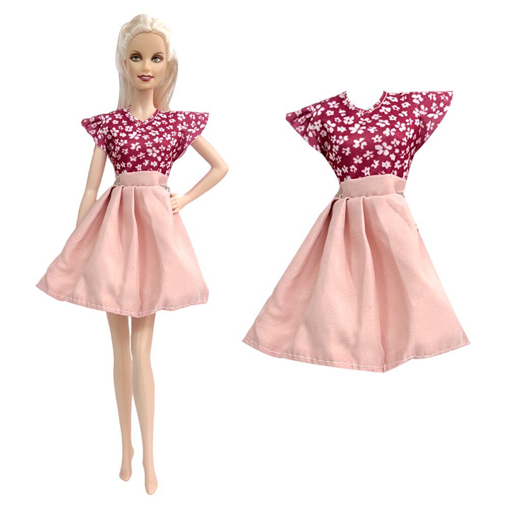 Mix Style 1 Pcs Outfit For 1/6 Doll New Arrival Dress Fashion Skirt  Modern Princess Clothes  For Barbie Doll Accessories JJ