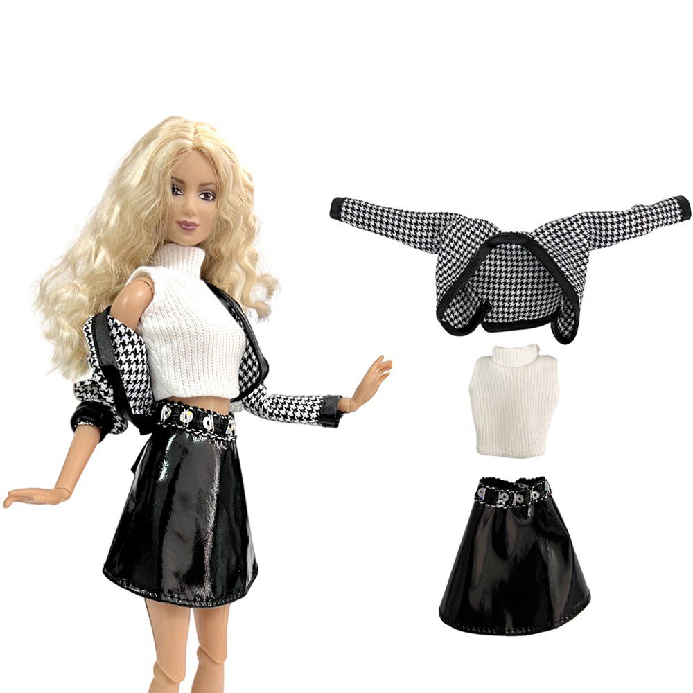 Mix Style 1 Pcs Outfit For 1/6 Doll New Arrival Dress Fashion Skirt  Modern Princess Clothes  For Barbie Doll Accessories JJ