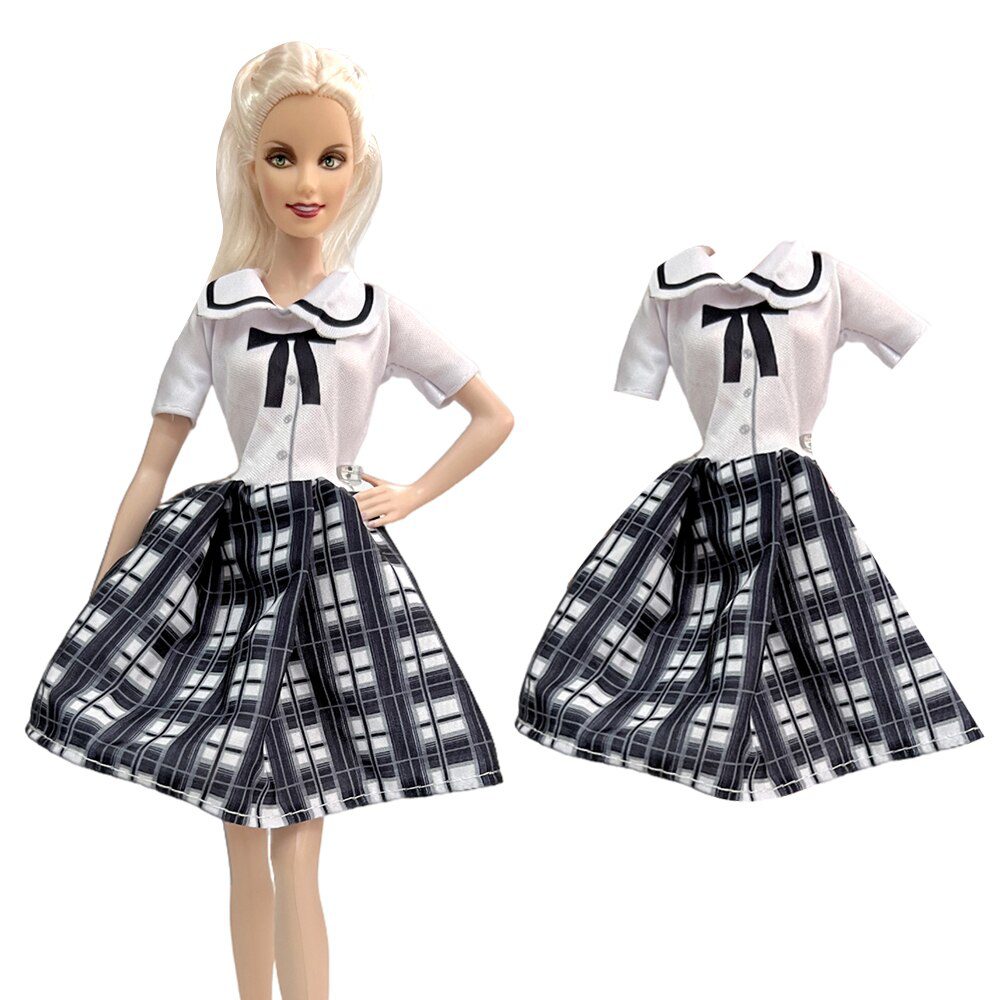 Mix Style 1 Pcs Outfit For 1/6 Doll New Arrival Dress Fashion Skirt  Modern Princess Clothes  For Barbie Doll Accessories JJ