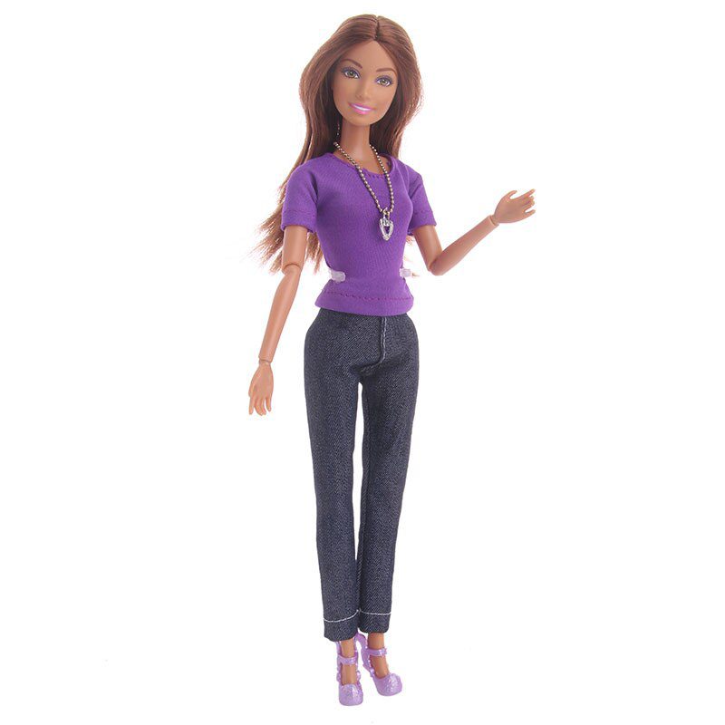 40Pcs Different High Heel Shoes Boots Fit For 11.8 Inch Barbie Doll Accessories,Child&Girl's Toys,Birthday Gift