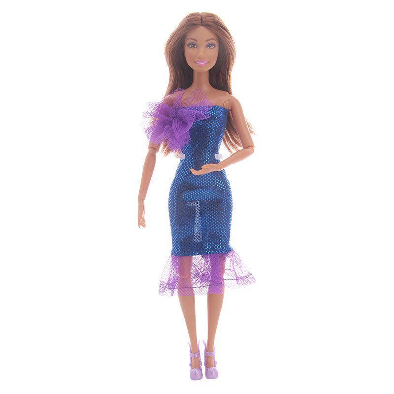 40Pcs Different High Heel Shoes Boots Fit For 11.8 Inch Barbie Doll Accessories,Child&Girl's Toys,Birthday Gift