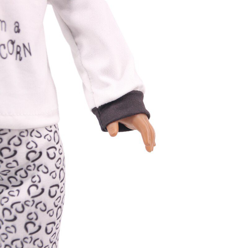 2 Pcs/Set=Shirts + Pants Doll Clothes Accessories For Born Baby 43cm Items & 18 Inch American Doll Girl's Toys & Our Generation