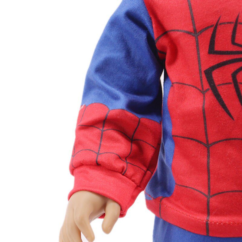 2 Pcs/Set=Shirts + Pants Doll Clothes Accessories For Born Baby 43cm Items & 18 Inch American Doll Girl's Toys & Our Generation