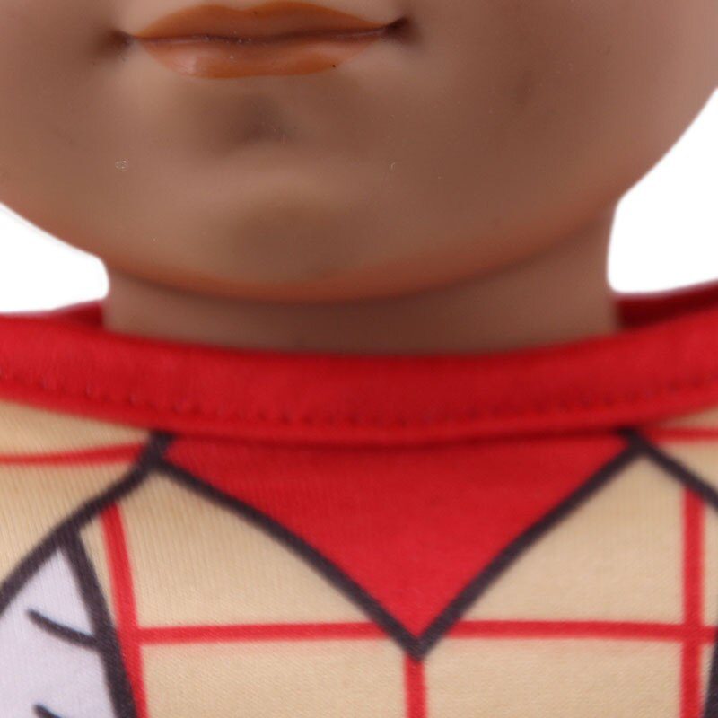 2 Pcs/Set=Shirts + Pants Doll Clothes Accessories For Born Baby 43cm Items & 18 Inch American Doll Girl's Toys & Our Generation