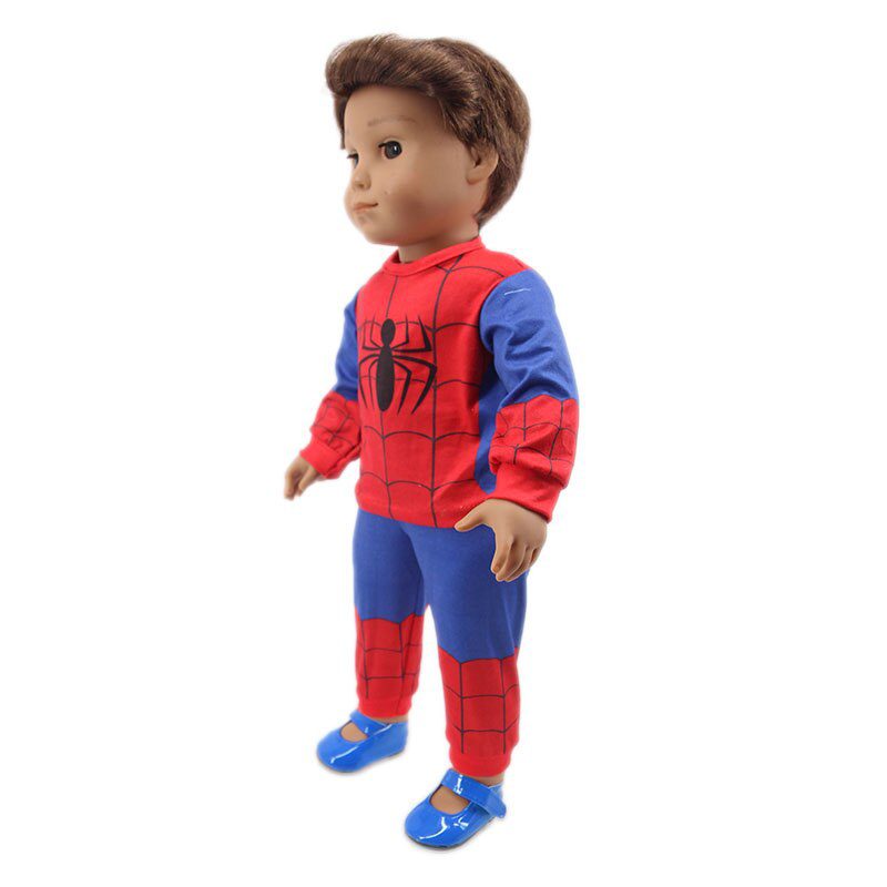 2 Pcs/Set=Shirts + Pants Doll Clothes Accessories For Born Baby 43cm Items & 18 Inch American Doll Girl's Toys & Our Generation