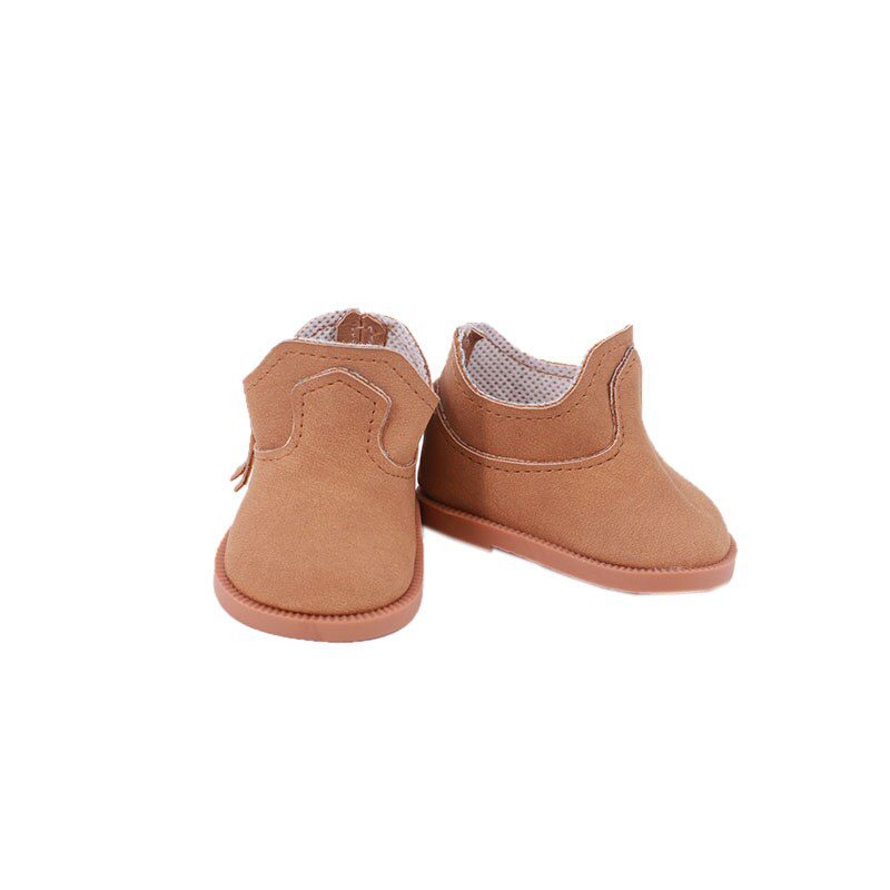 7cm Plush Boots Doll Shoes Clothes Accessories For 43cm Born Baby Doll,18 Inch Girl American,Our Generation,Toys For Girls,Gift