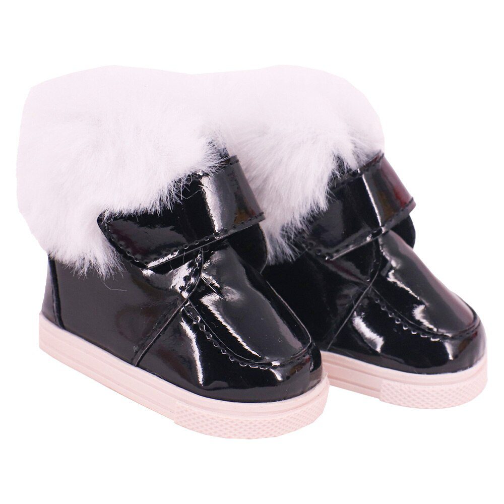7cm Plush Boots Doll Shoes Clothes Accessories For 43cm Born Baby Doll,18 Inch Girl American,Our Generation,Toys For Girls,Gift