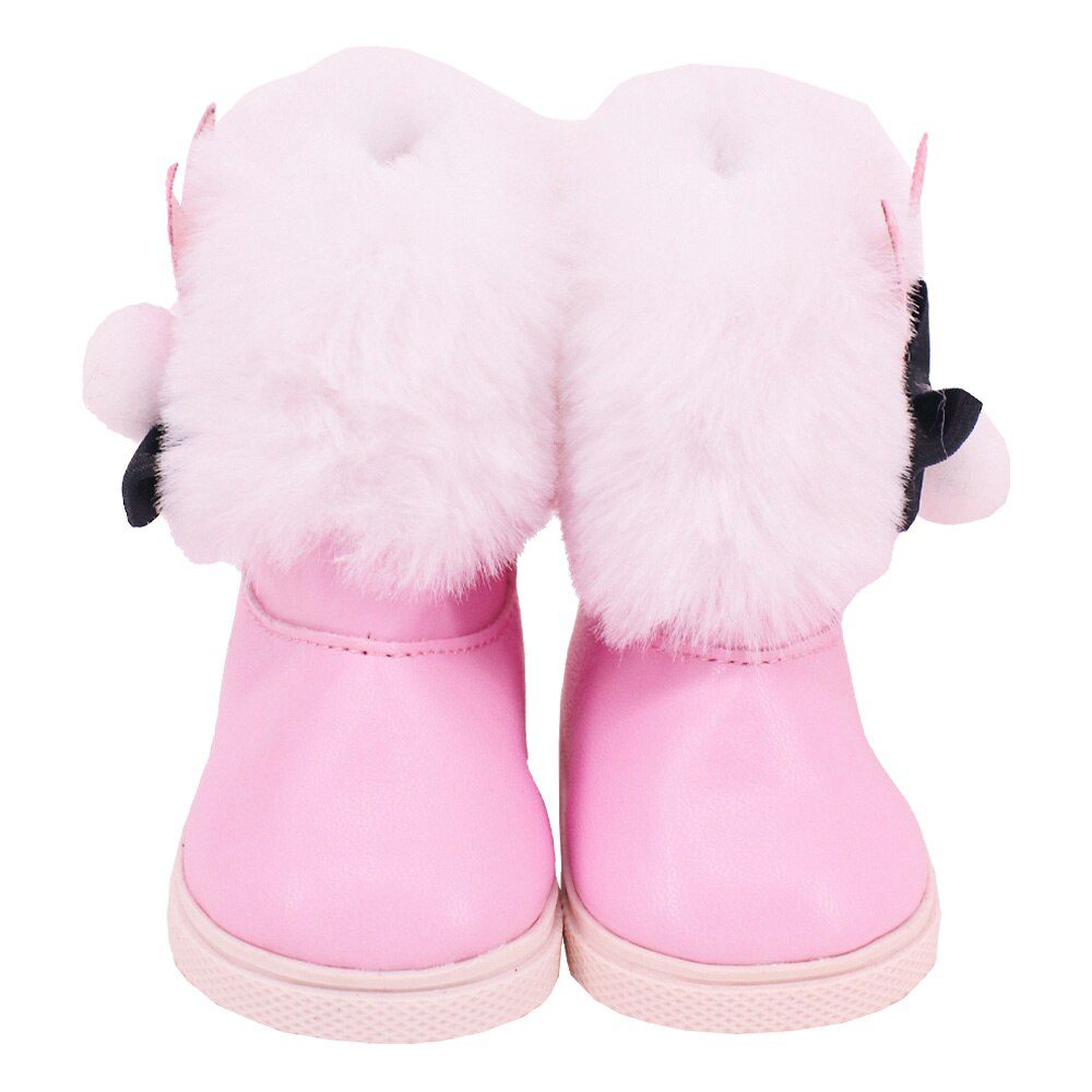 7cm Plush Boots Doll Shoes Clothes Accessories For 43cm Born Baby Doll,18 Inch Girl American,Our Generation,Toys For Girls,Gift