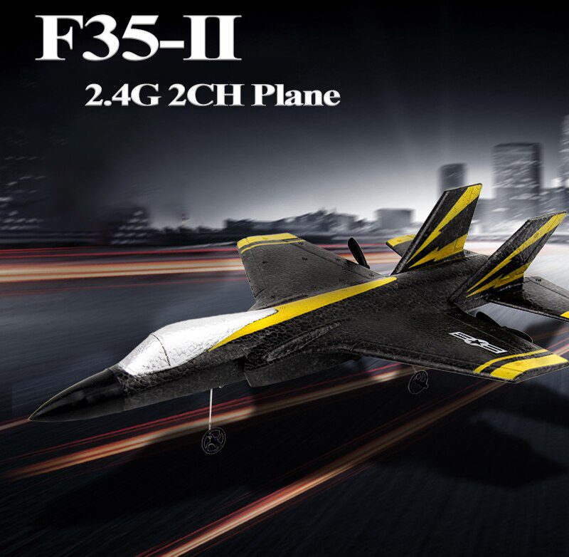 RC Foam Aircraft SU-35 Plane 2.4G Radio Control Glider Remote Control Fighter Plane Glider Airplane Foam Boys Toys for Children