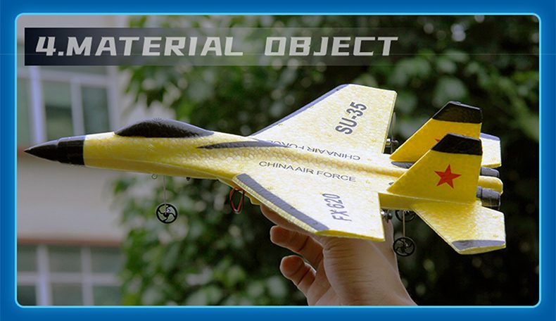 RC Foam Aircraft SU-35 Plane 2.4G Radio Control Glider Remote Control Fighter Plane Glider Airplane Foam Boys Toys for Children RC Foam Aircraft SU-35 Plane 2.4G Radio Control Glider Remote Control Fighter Plane Glider Airplane Foam Boys Toys for Children