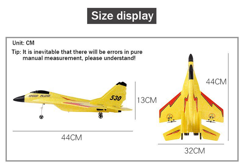 RC Foam Aircraft SU-35 Plane 2.4G Radio Control Glider Remote Control Fighter Plane Glider Airplane Foam Boys Toys for Children