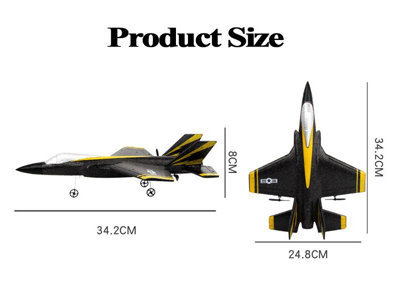 RC Foam Aircraft SU-35 Plane 2.4G Radio Control Glider Remote Control Fighter Plane Glider Airplane Foam Boys Toys for Children