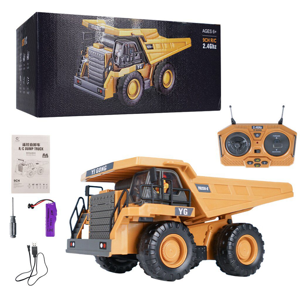 1:20 RC Excavator Dumper RC Car 2.4G Remote Control Engineering Vehicle Crawler Truck Bulldozer Children Toys for Boys Kids Gift 1:20 RC Excavator Dumper RC Car 2.4G Remote Control Engineering Vehicle Crawler Truck Bulldozer Children Toys for Boys Kids Gift