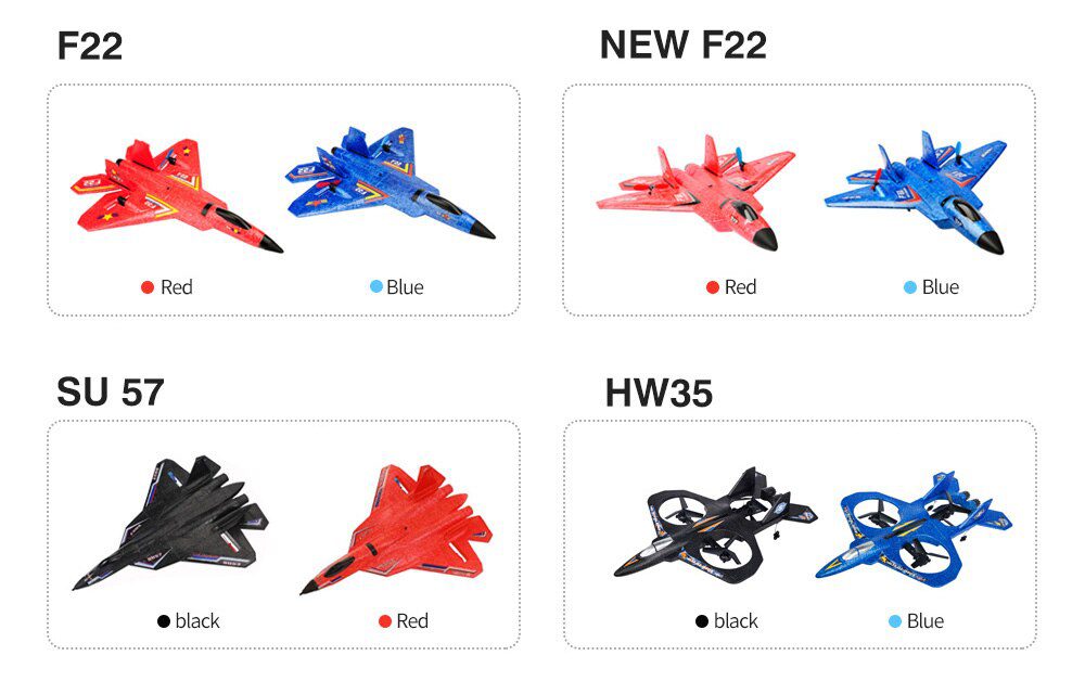 RC Plane F22 raptor Helicopter Remote Control aircraft 2.4G Airplane Remote Control EPP Foam plane Children toys