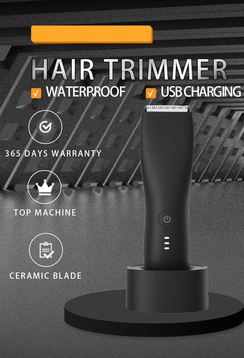 Men's Electric Groin Hair Trimmer Pubic Hair Trimmer Body Grooming Clipper for Men Bikini Epilator Rechargeable Shaver Razor Men's Electric Groin Hair Trimmer Pubic Hair Trimmer Body Grooming Clipper for Men Bikini Epilator Rechargeable Shaver Razor