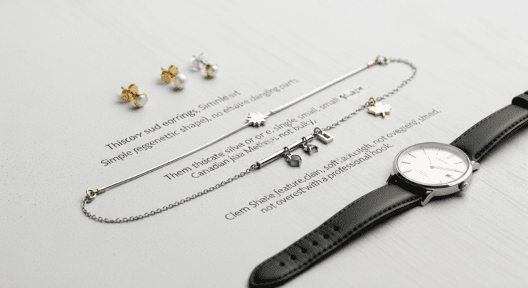 Professional Office Jewelry in Canada: Top Minimalist Accessories for Your Workday