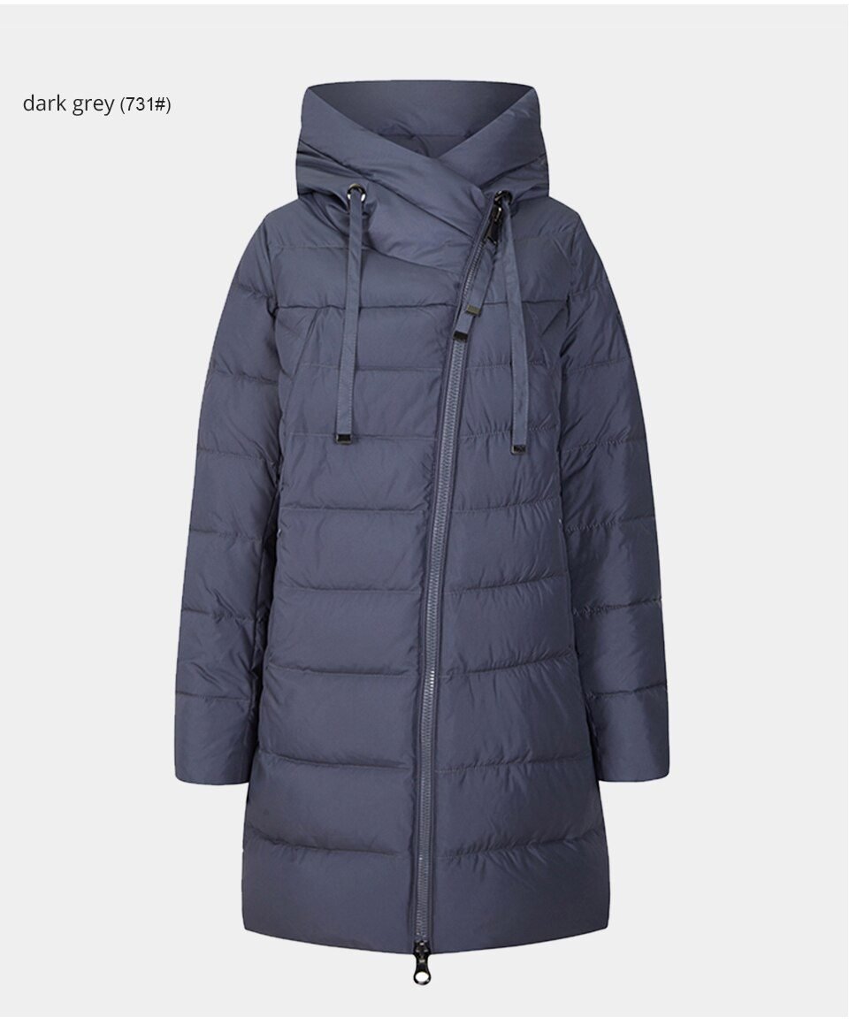 GASMAN Long Puffer Winter Down Jacket Women Thick Coat Women Hooded Parka Warm Female Brand Cotton Clothes Winter Plus Size 6XL