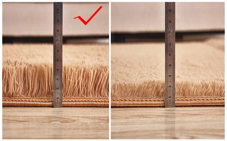 Silky Fluffy Carpet Modern Home Decor Long Plush Shaggy Rug Children's Play Mats Sofa Living Bedroom Bedside Mat Balcony Carpets
